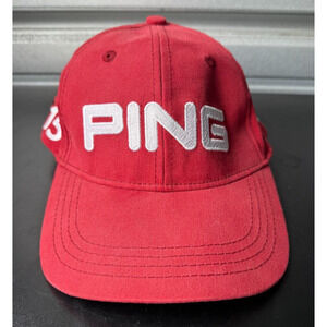 PING Red Hat G15 Golf Cap‎ Large/XL One Size Spandex